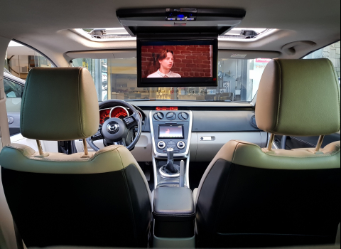 Mazda CX-7. Car Cinema Navigation Apple Car Play Android Auto.